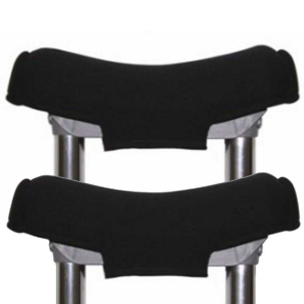 Crutch - Premium Gel Top Covers (Pair) -Softens the Pain of Crutches