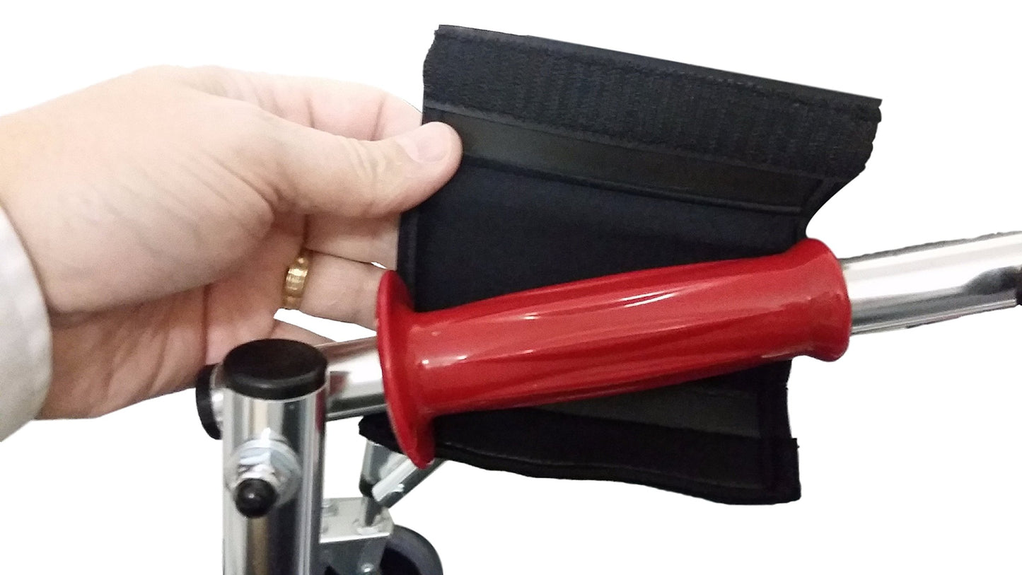 Crutch - Premium Soft Gel Crutch Top Covers and Gel Hand Grips (Full Set) - Softens the Pain of Using Crutches