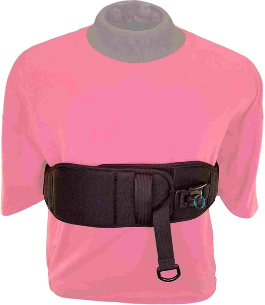 Limit-Less Wheelchair 4" Overlapping Chest Strap with Limit-Less Magnetic Self Engaging Buckles