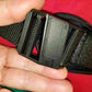 Limit-Less Wheelchair Single Pull Seat Belt with Limit-Less 1.0" Sliding Magnetic Self Engaging Buckle