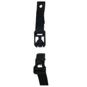 Limit-Less Wheelchair Foot Straps (Pair) with Limit-Less Magnetic Self Engaging Buckle